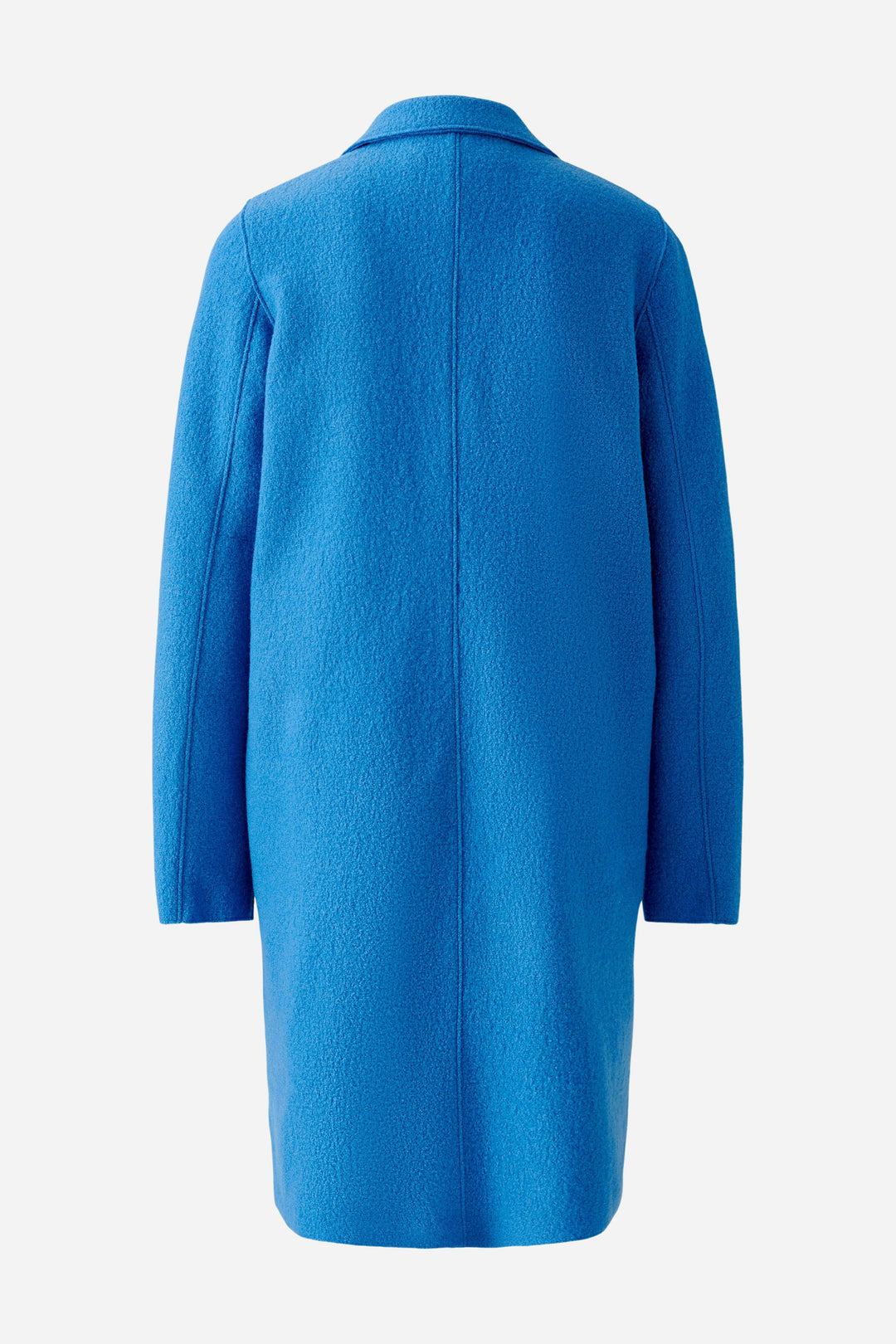 Manteau en laine bouillie Mayson - Bleu