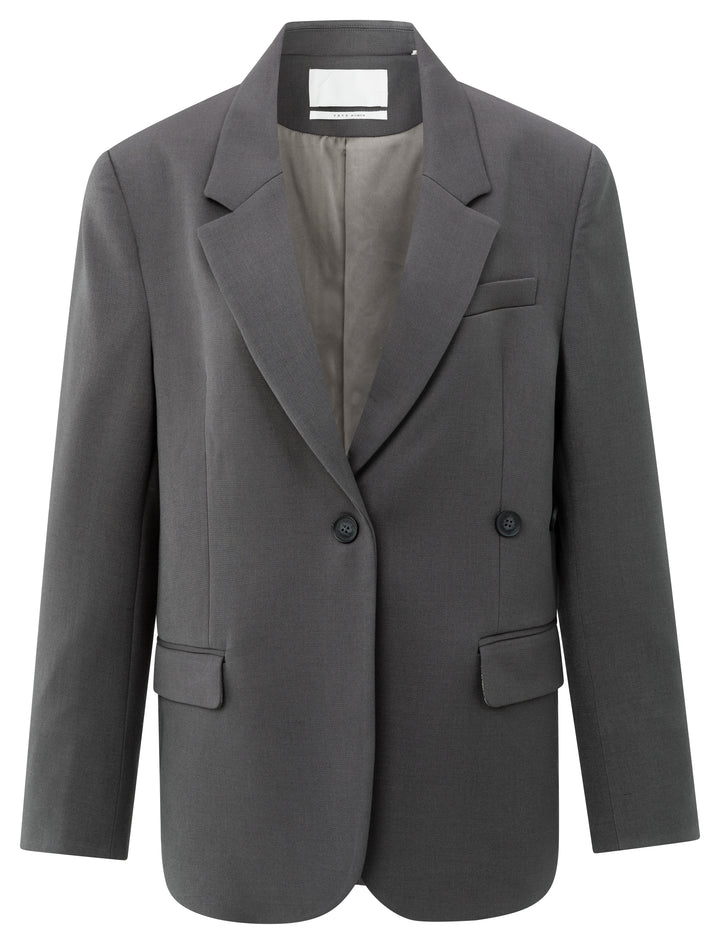 Veston oversize avec bandes décoratives