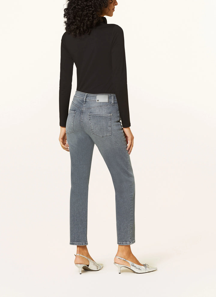 Jeans étroit court délavé Piper Short