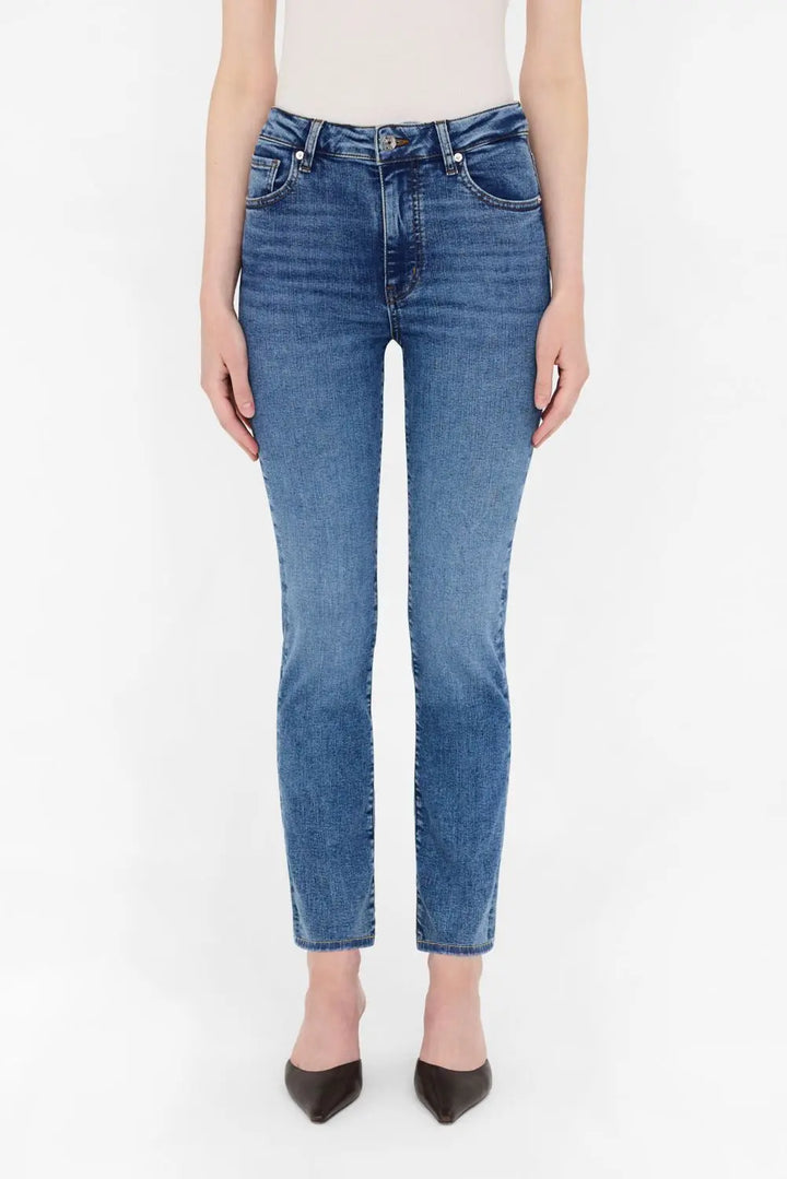 Jeans cigarette Pencil Crop - Canals