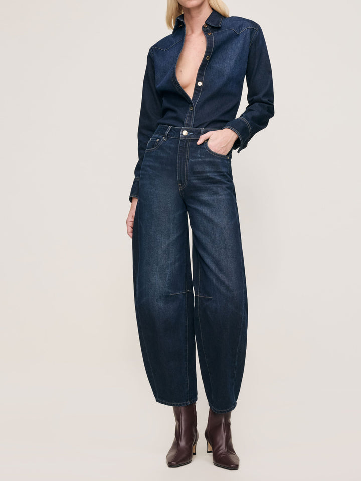 Jeans à jambe ballon Miro