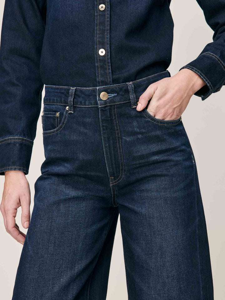 Jeans à jambe ballon Miro