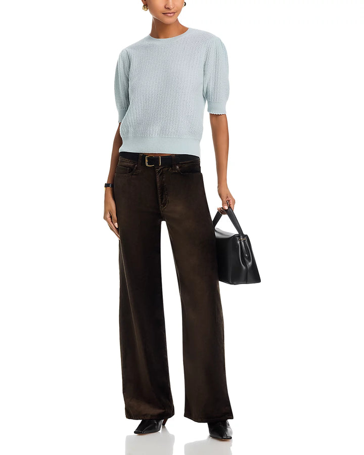 Jeans ample en velours Le Slim Palazzo Velveteen