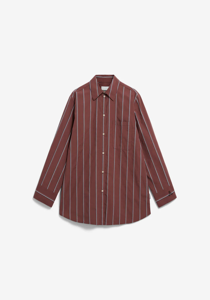 Chemisier rayé en coton Haliaa