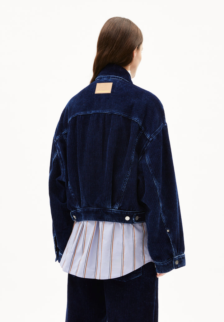 Veste courte en corduroy Paasithe