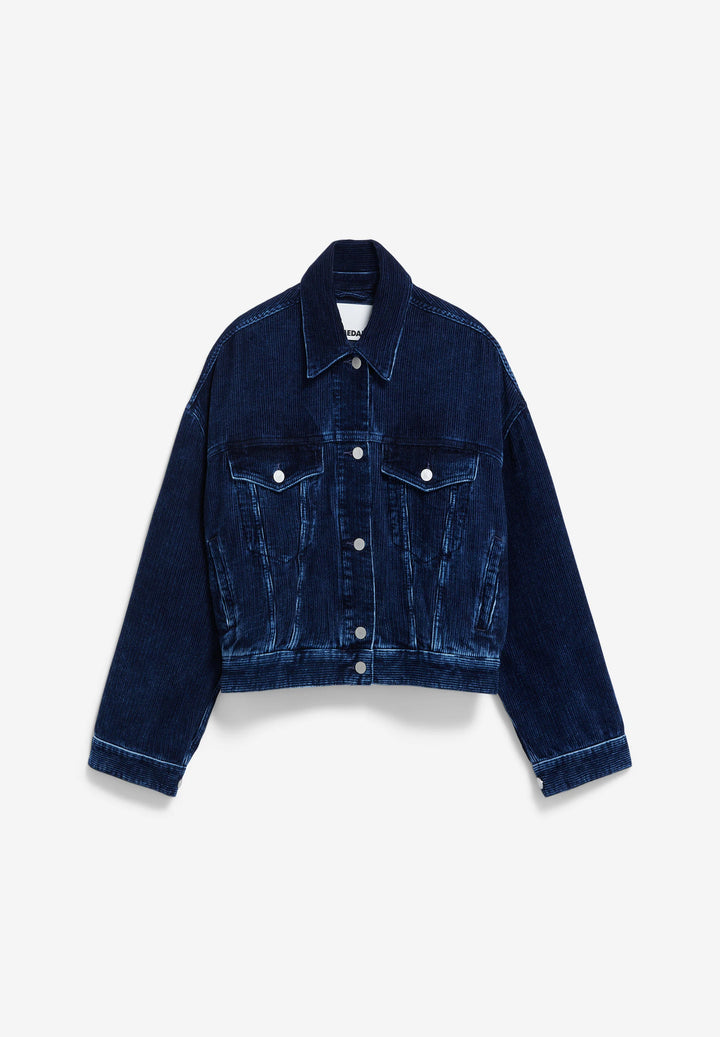 Veste courte en corduroy Paasithe