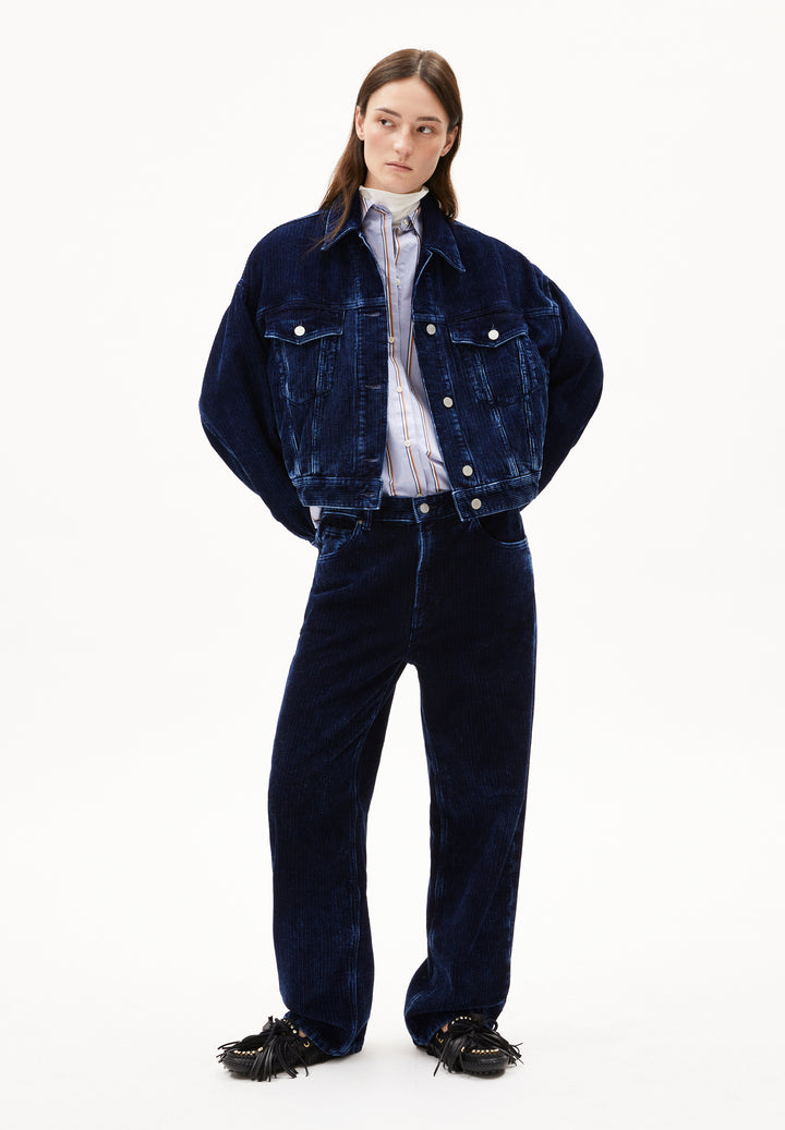 Veste courte en corduroy Paasithe