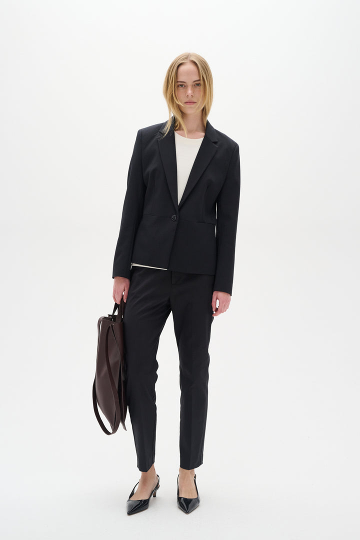 Pantalon droit avec taille élastique Zella