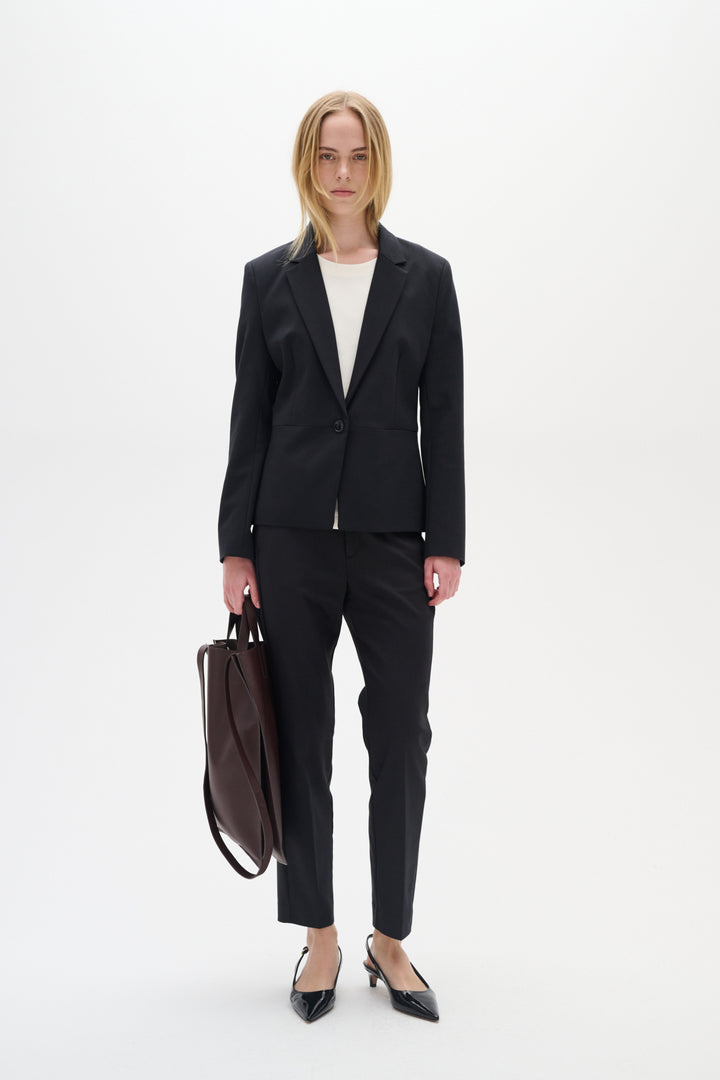 Pantalon droit avec taille élastique Zella