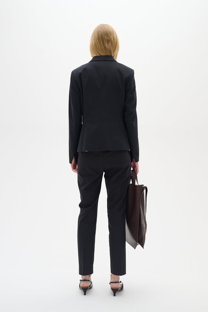 Pantalon droit avec taille élastique Zella