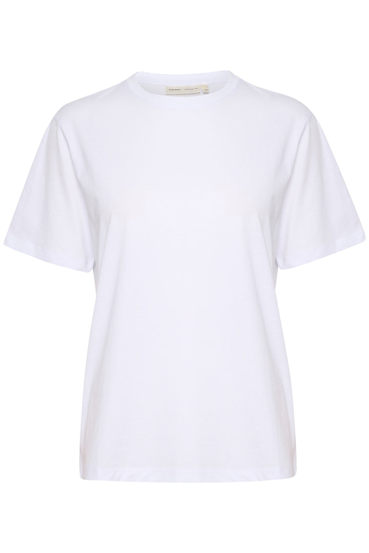 T-shirt en coton avec col rond Grith