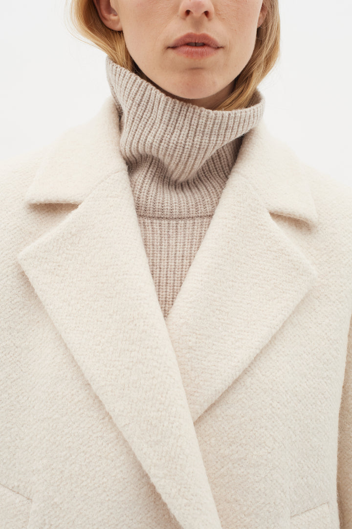 Manteau long en mélange de laine Tanay - HIVER