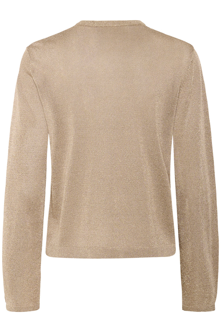 Pull en lurex avec col rond Thani