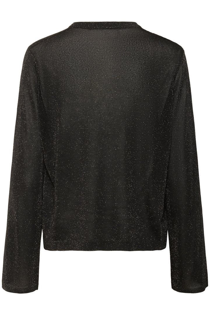 Pull en lurex avec col rond Thani