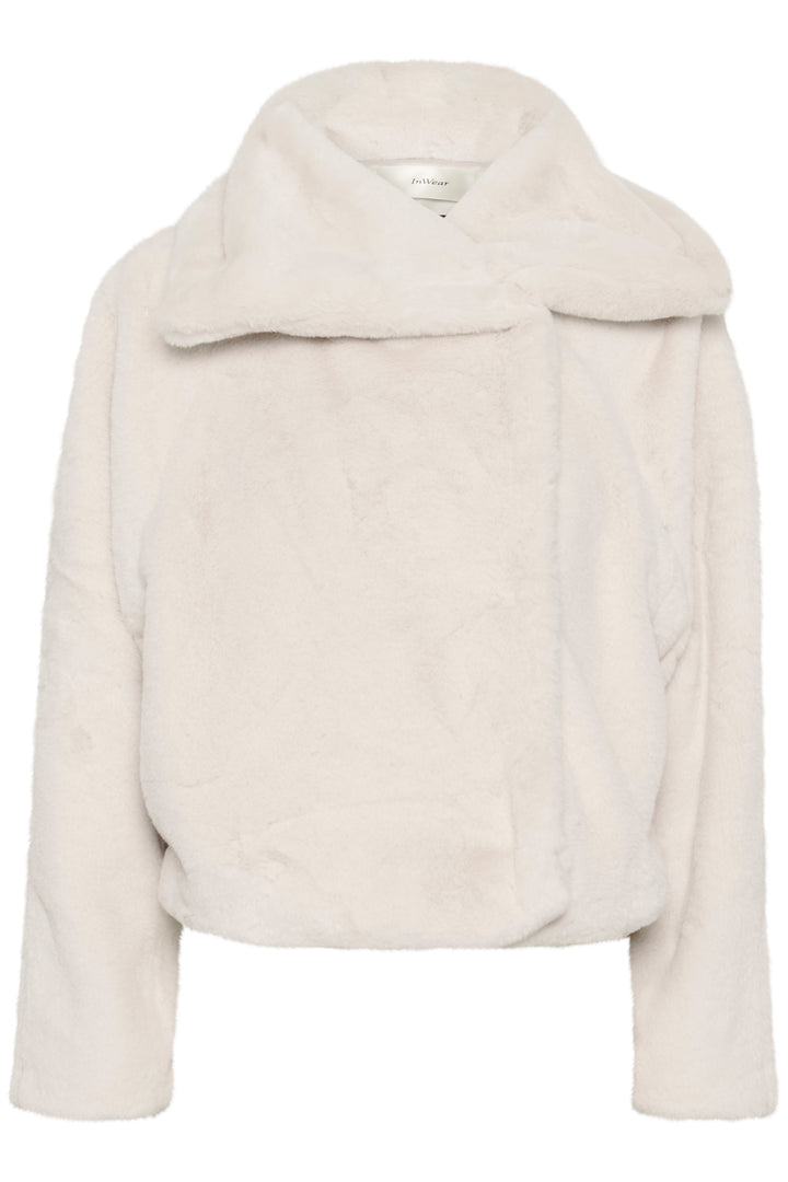 Manteau court en fausse fourrure Yobo