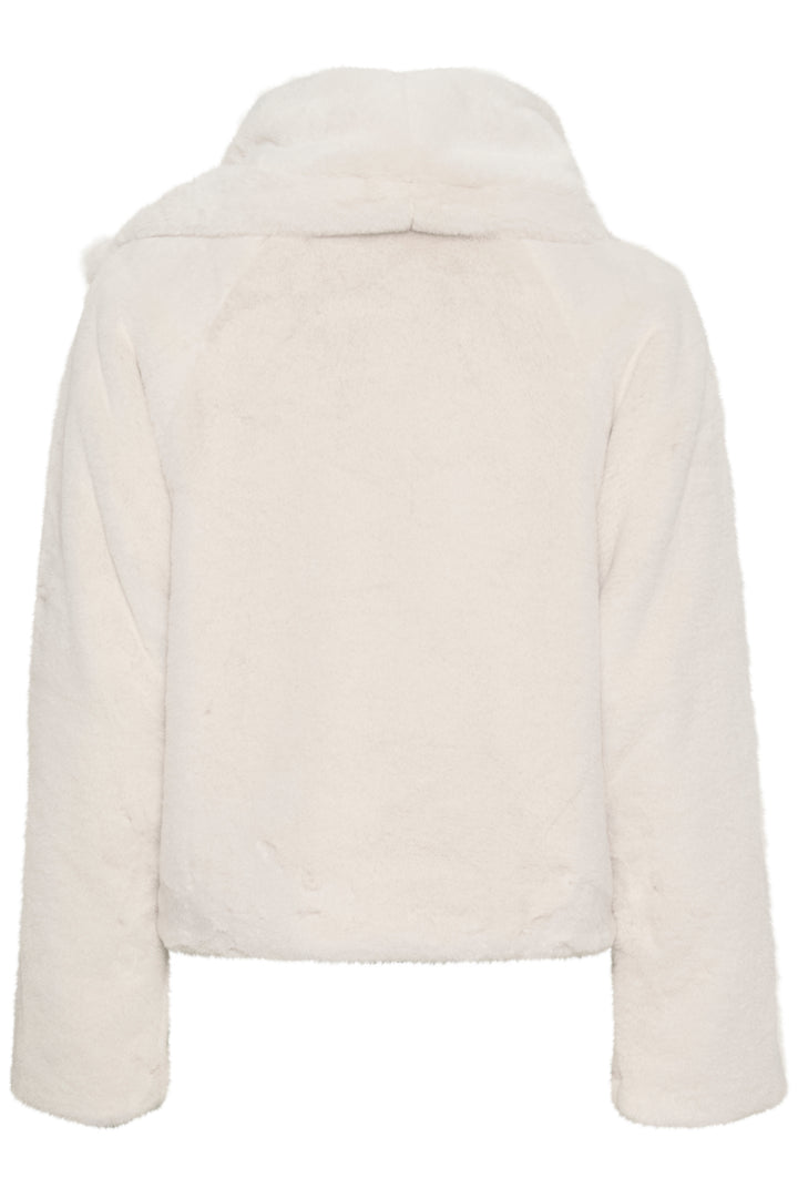 Manteau court en fausse fourrure Yobo