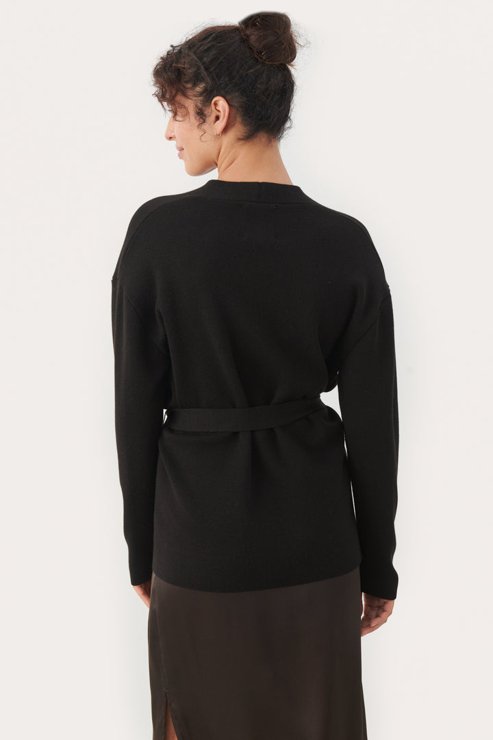 Cardigan en tricot épais Fumiko