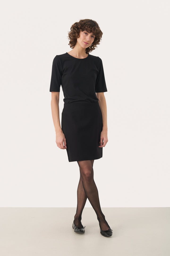 Jupe crayon courte Corinne