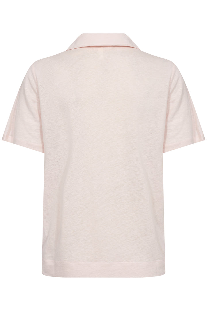 T-shirt avec col polo ouvert Naba