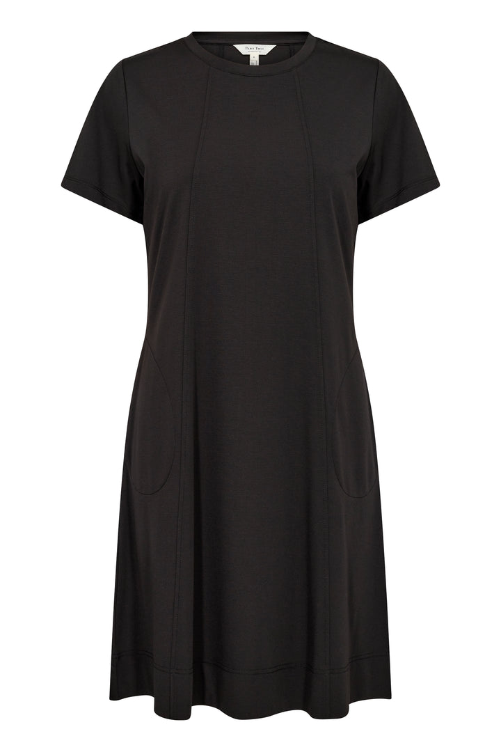 Robe courte décontractée à manches courtes Nathali