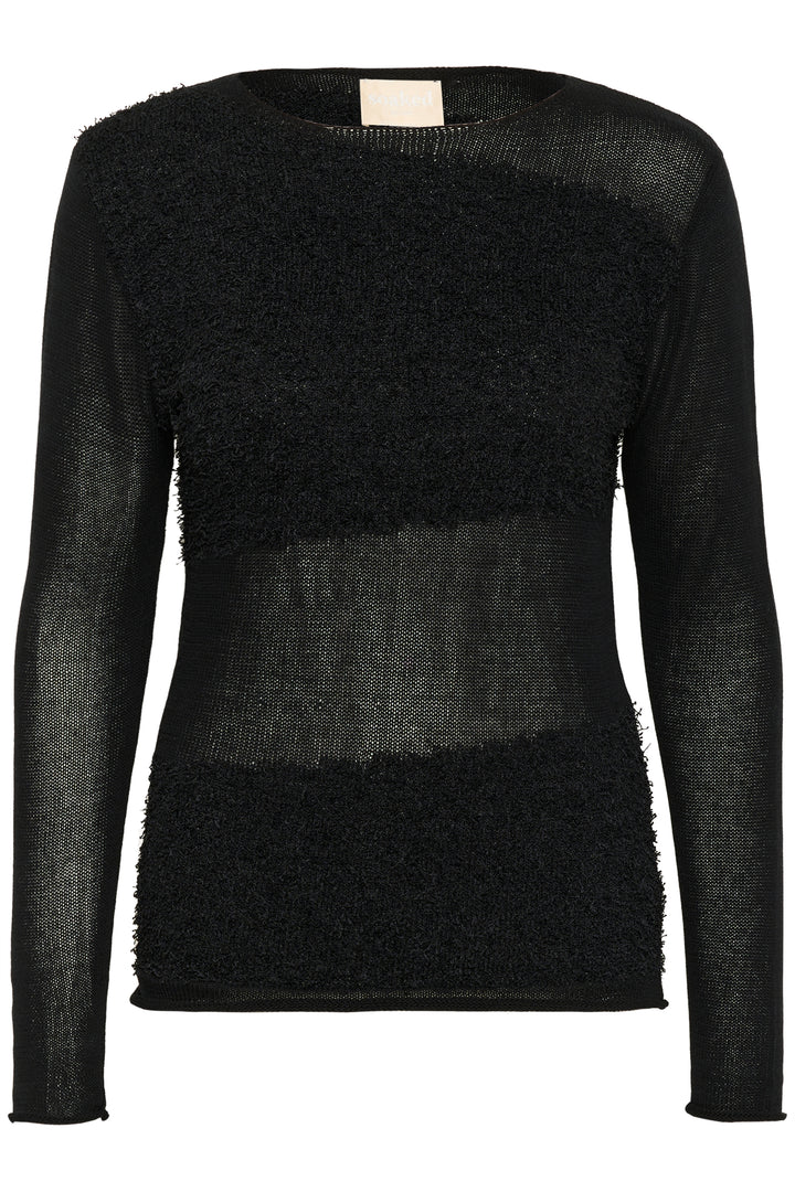 Ensemble pull et jupe longue texturés Tine