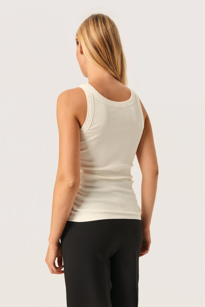 Camisole en coton ajustée Simone