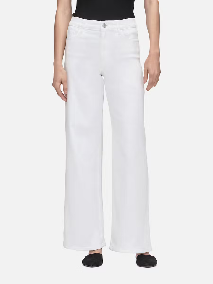 Jeans Le Slim Palazzo - Blanc