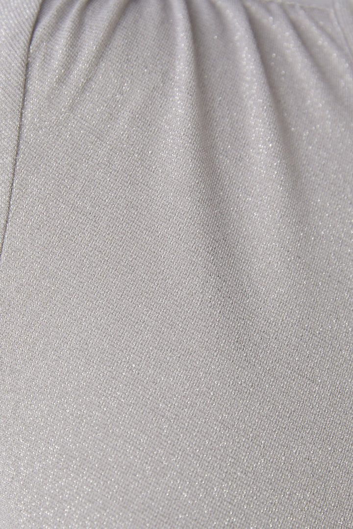 T-shirt scintillant à manches longues