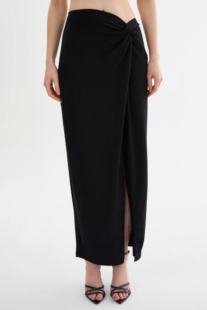 Jupe maxi asymétrique avec fente Ainslee