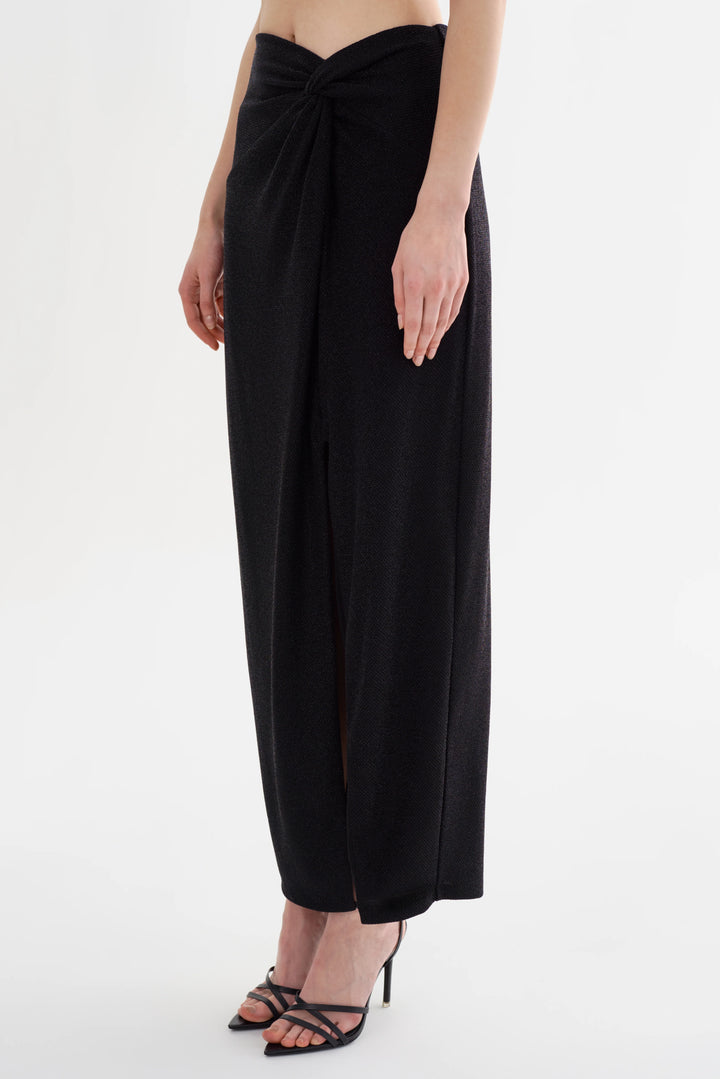 Jupe maxi asymétrique avec fente Ainslee