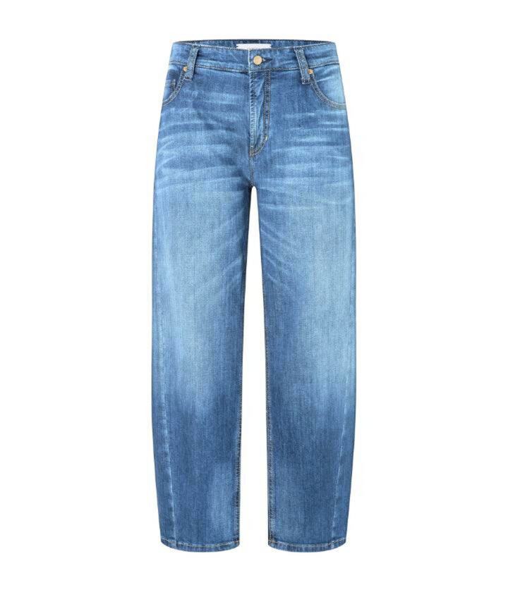 Jeans raccourci à jambe ballon Oria