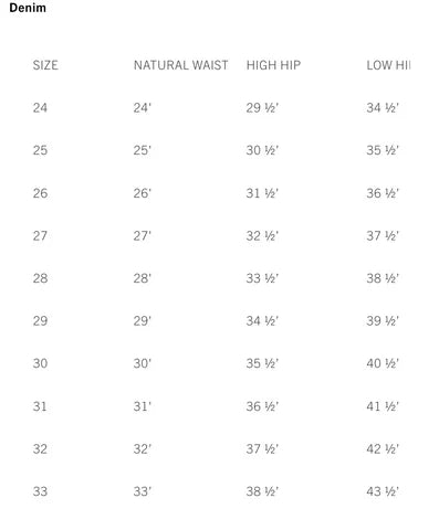 Jeans semi-ajusté Monroe Crop