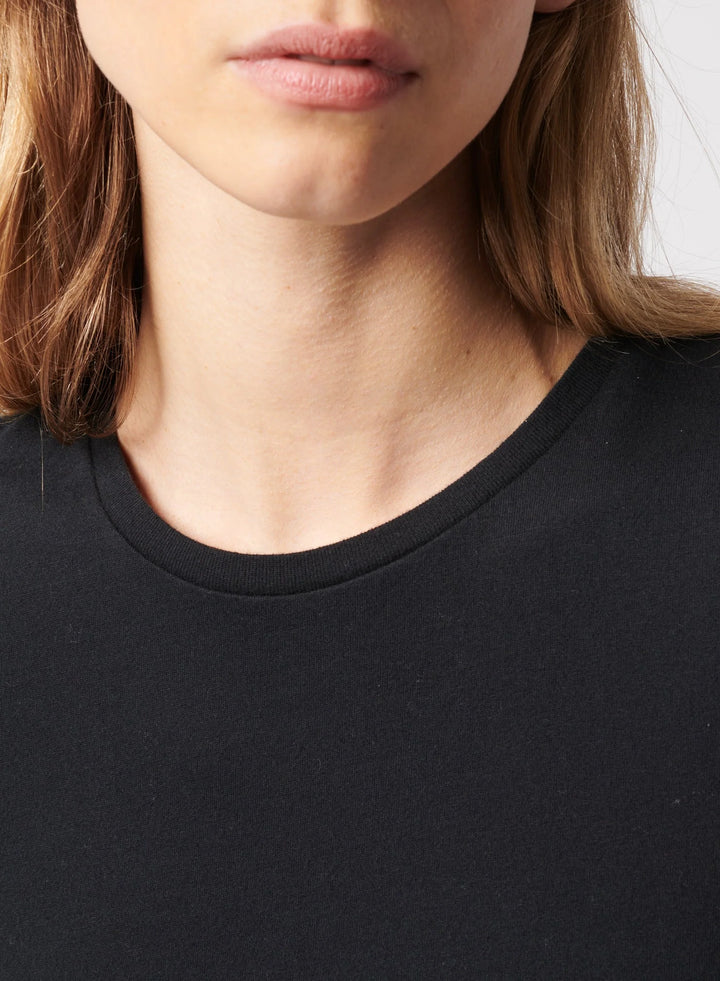 T-shirt de base ajusté à col rond Soft Touch