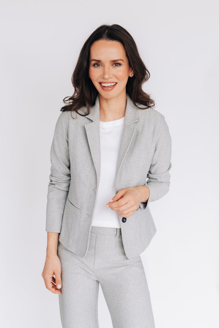 T-shirt droit Lily - Blanc - Avec Style Studio