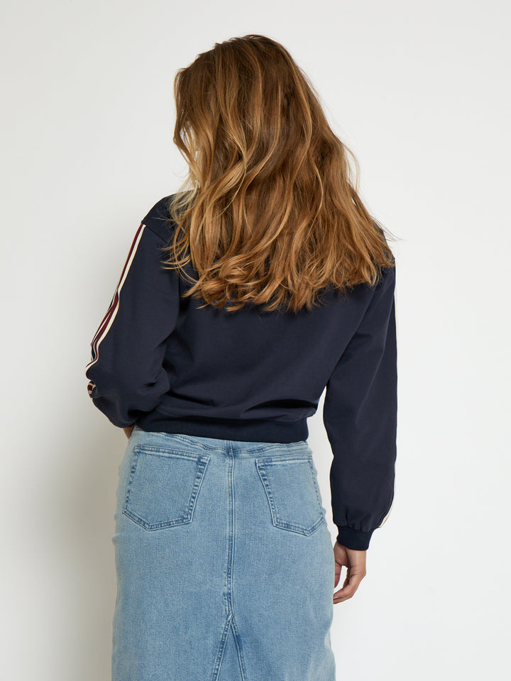 Veste bomber avec bandes latérales Marabella