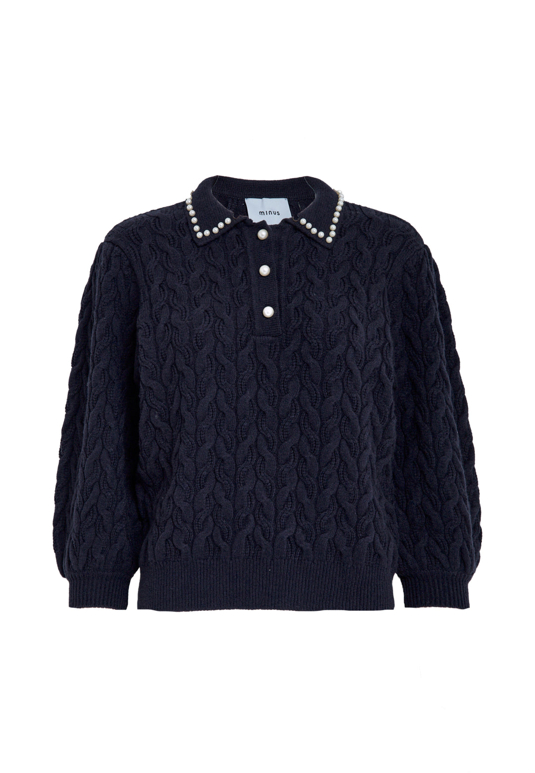 Pull avec motif torsadé et perles Filucca