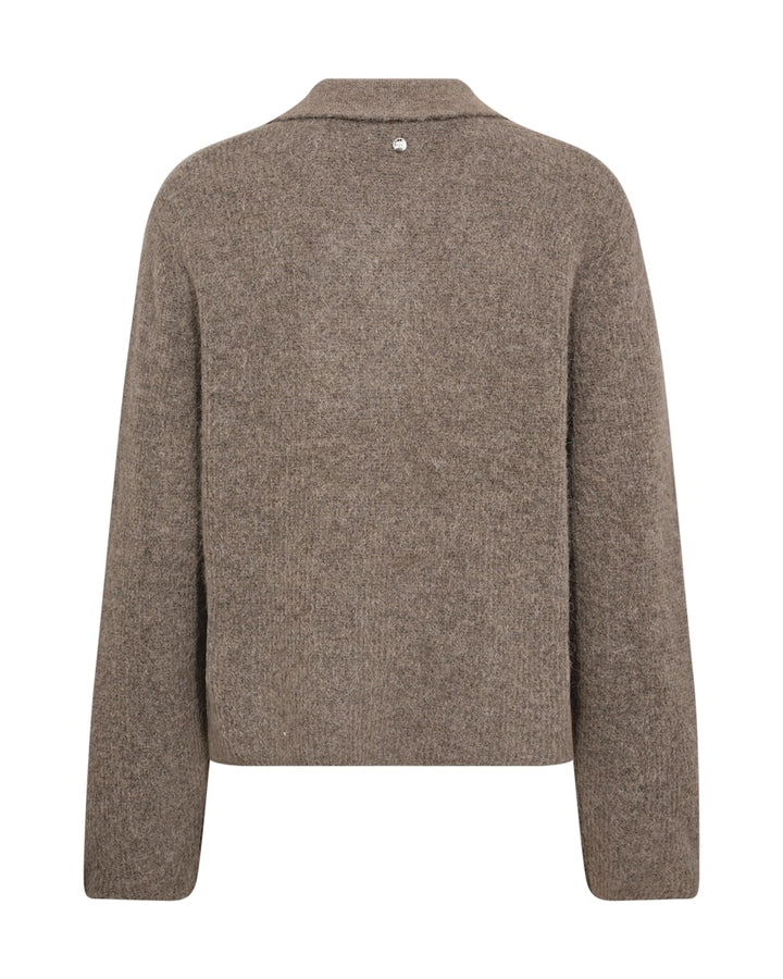 Pull polo en mélange alpaga Thora Aidy