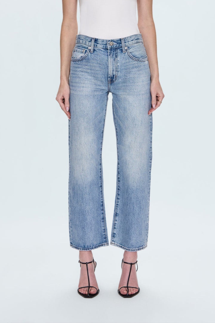 Jeans droit à jambe ballon Lexi