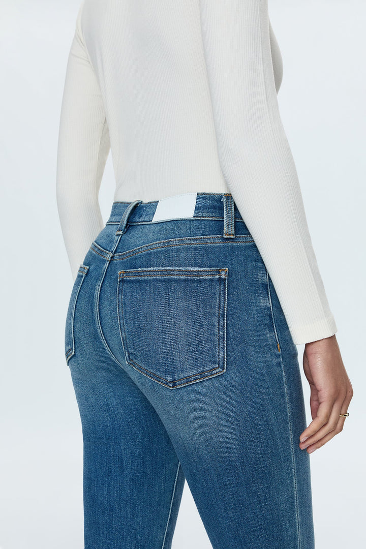Jeans semi-ajusté Monroe Crop
