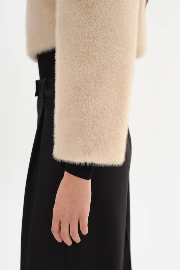 Veste courte en fausse fourrure Rowdie