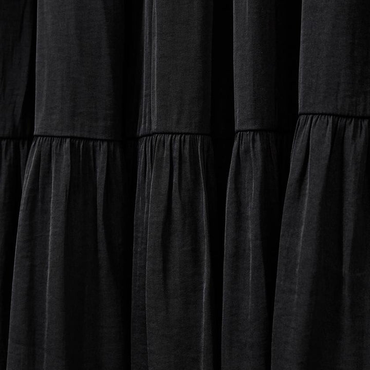 Jupe longue fluide étagée Alvilda