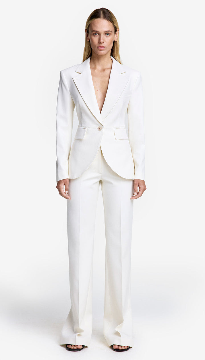 Pantalon classique long avec plis marqués