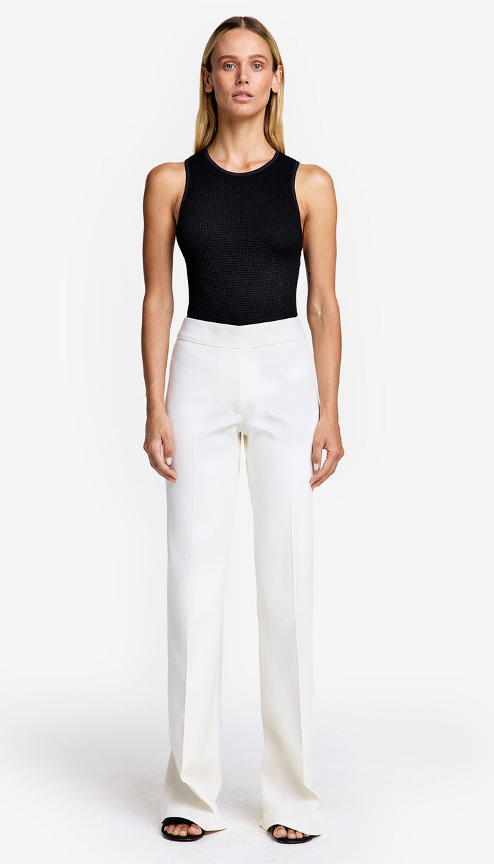 Pantalon classique long avec plis marqués