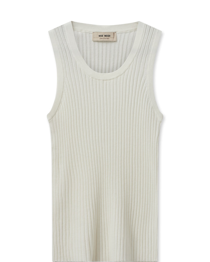 Camisole côtelée en tricot Relena