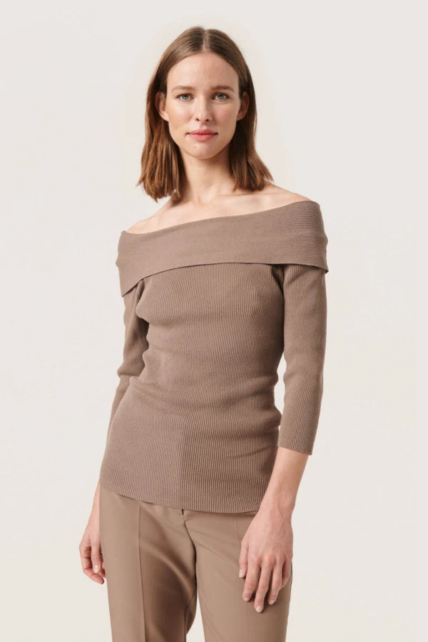 Pull épaules dénudées Indianna