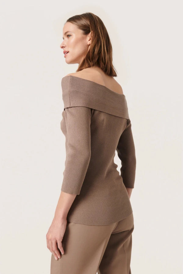 Pull épaules dénudées Indianna