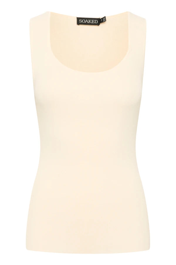 Camisole ajustée avec col rond Indianna