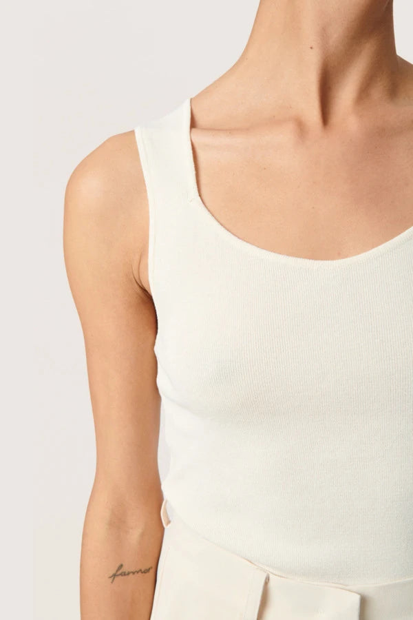 Camisole ajustée avec col rond Indianna
