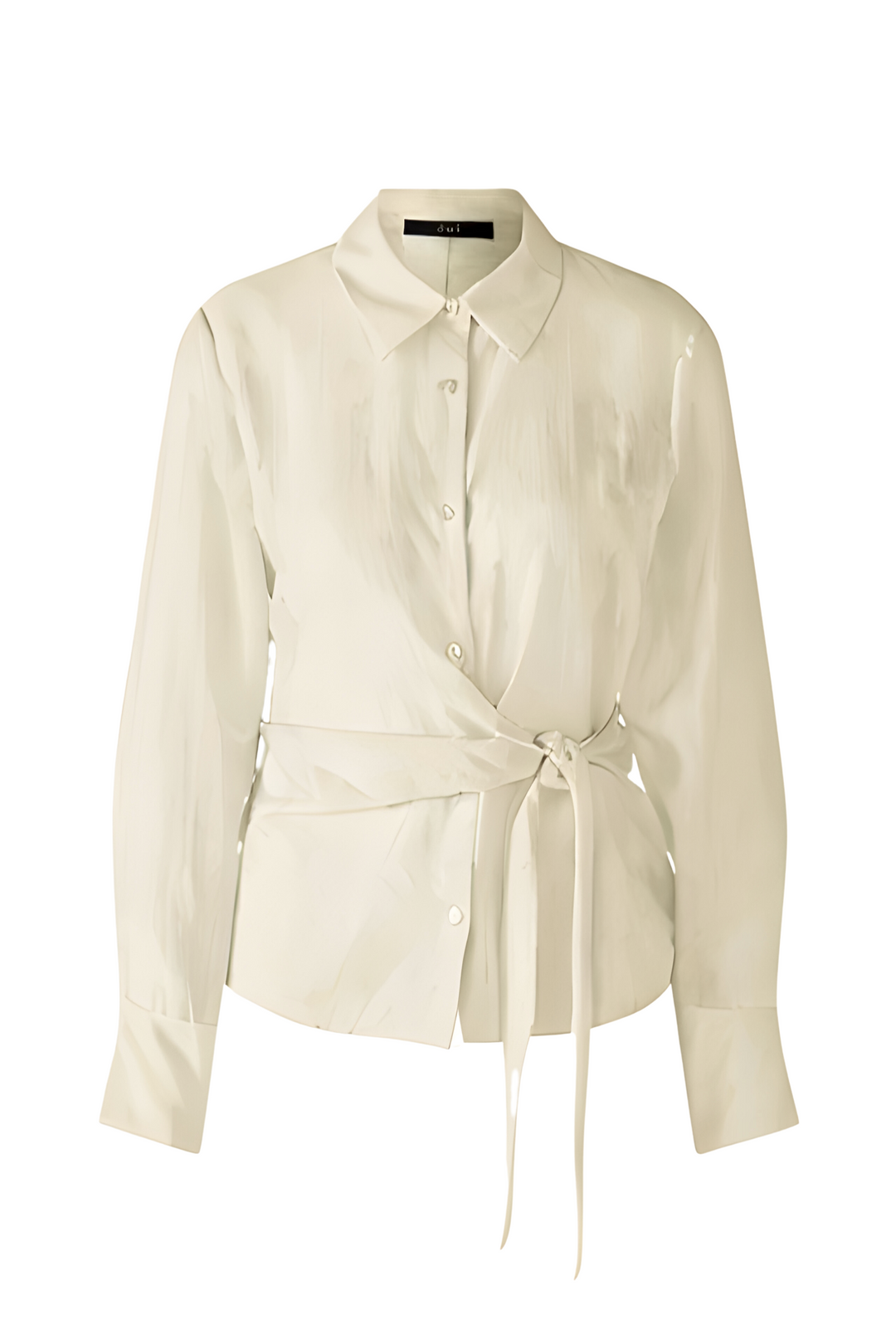 Blouse à nouer - Beige