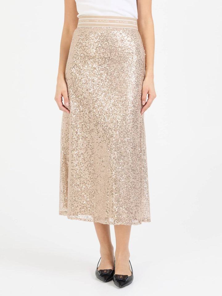 Jupe midi à paillette Hope
